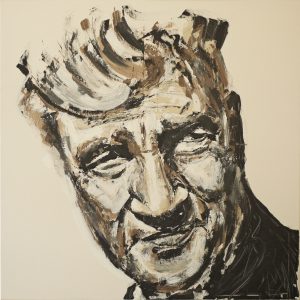 Lynch 100 x 100 cm . Acryl/Canvas . CHF 2200.-