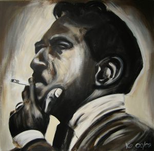 Jimmy 100 x 100 cm . Acryl/Canvas . CHF 1800.-